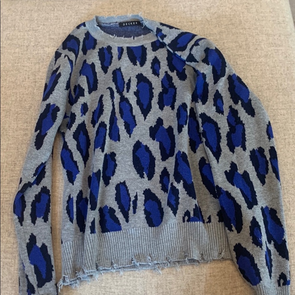 Decker distressed sweater